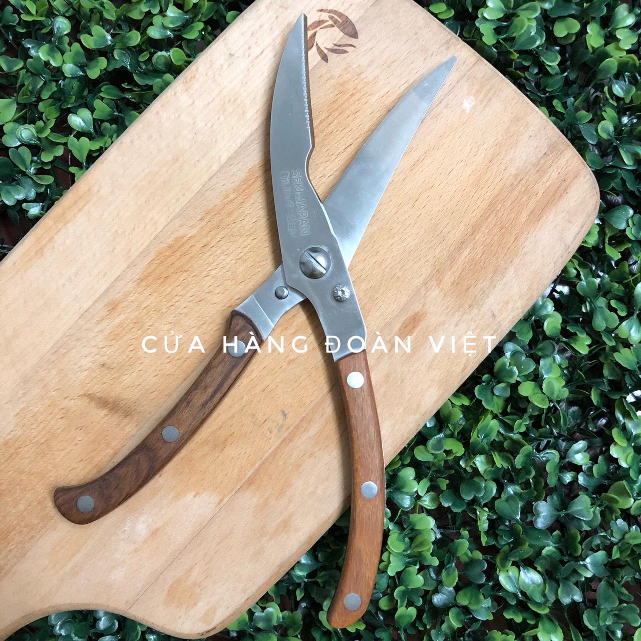 Kéo cắt gà - seki nhật bản - kéo seki nhật bản - kéo nhật. đồ gia dụng nhà bếp pha chế làm bánh nguyên liệu