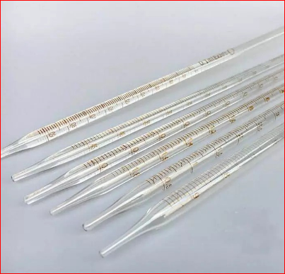 Pipet thủy tinh các thể tích 1ml đến 50ml dùng hút hóa chất mẫu thí nghiệm