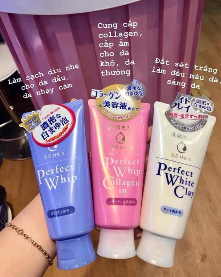 Sữa rửa mặt Perfect Whip Senka