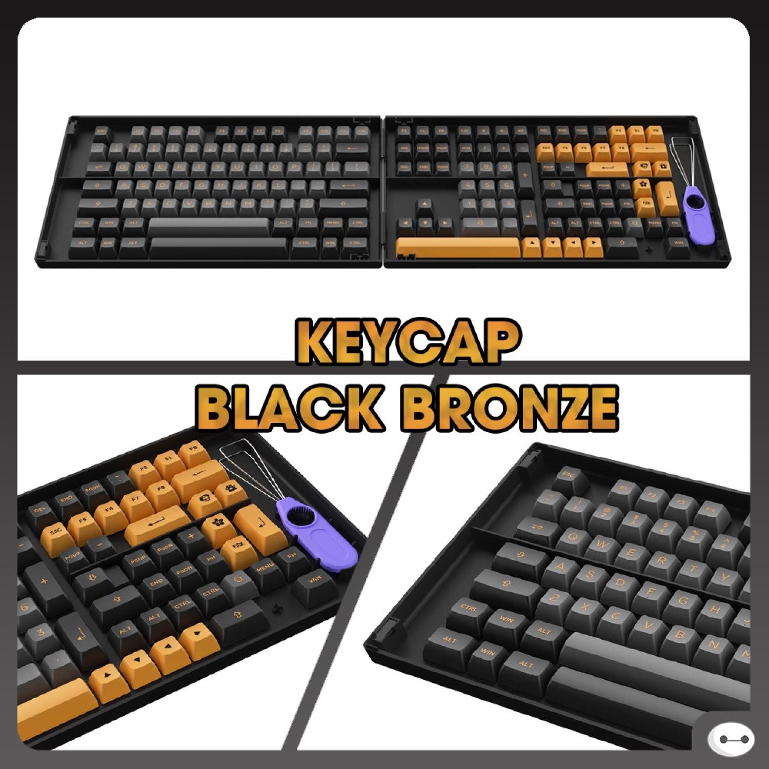 BỘ NÚT KEYCAP BÀN PHÍM CƠ AKKO CHẤT LƯỢNG CAO GIẢM GIÁ