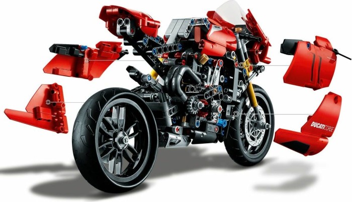[HCM]Lego Technic 42107_Xe Moto Ducati Panigale V4 R (Chính hãng)