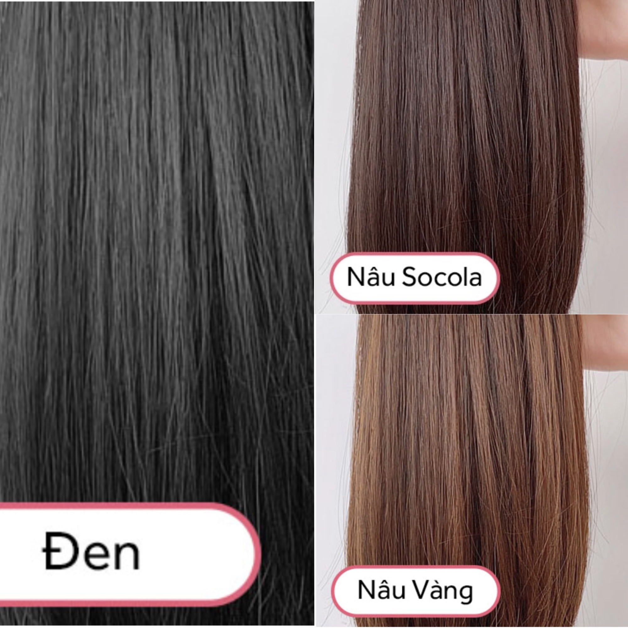 Tóc giả mái thưa có mai đáng yêu Hàn Quốc