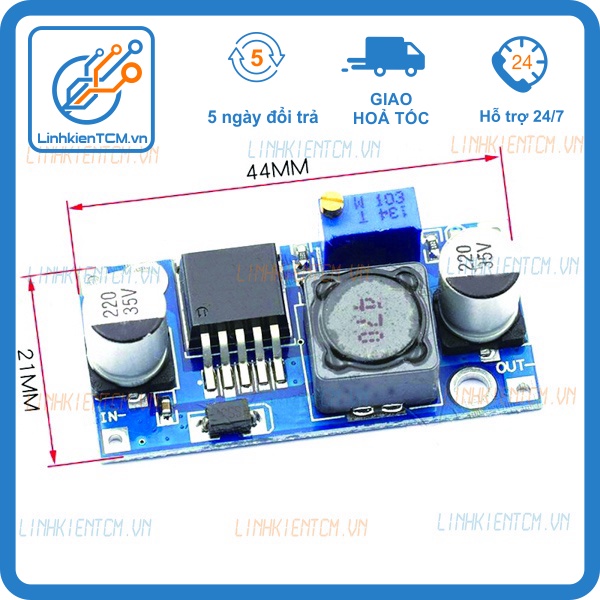 Module hạ áp DC-DC LM2596 LM2596S ADJ