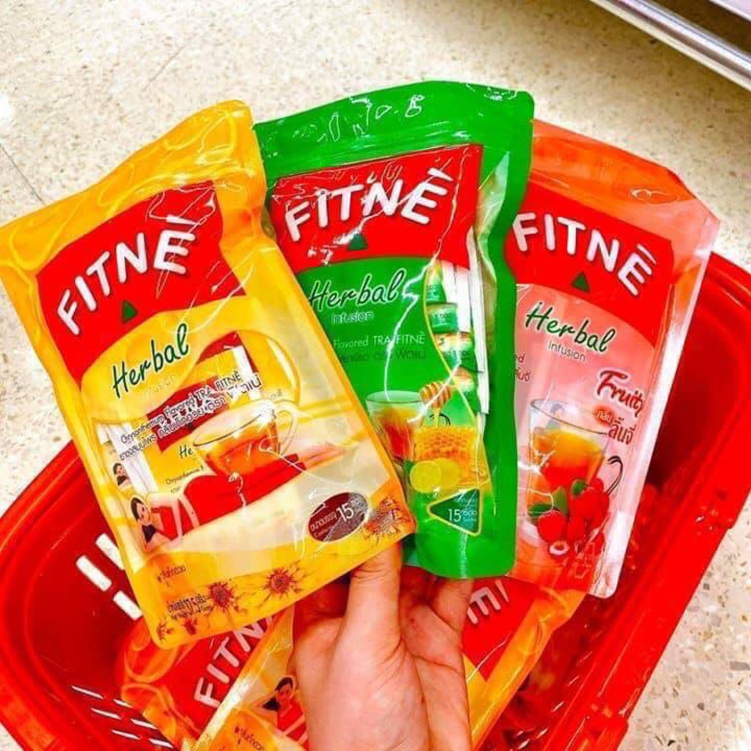 Trà giảm cân Fitne Herbal thá¡ Lan thải đ.ộc , thanh lọc giảm mỡ