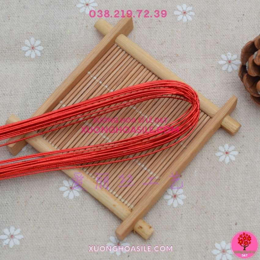 Kẽm xi làm hoa.