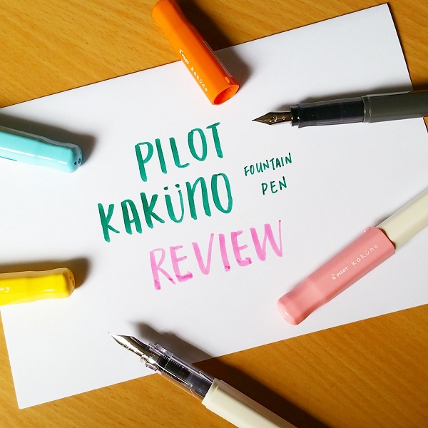 Bút máy Pilot Kakuno Nhật Bản Xám