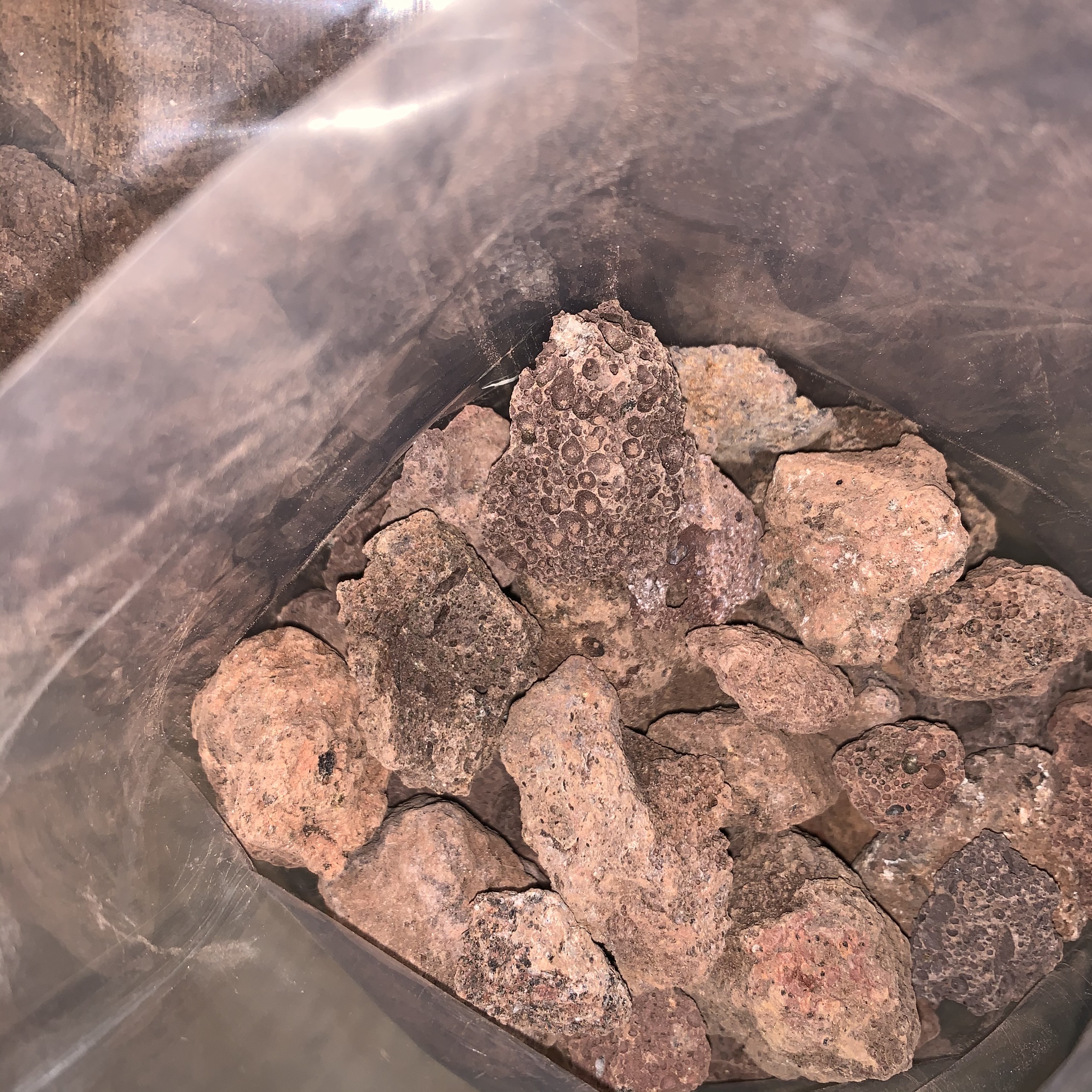 [HCM]1KG NHAM THẠCH NÚI LỬA LỌC NƯỚC HỒ CÁ
