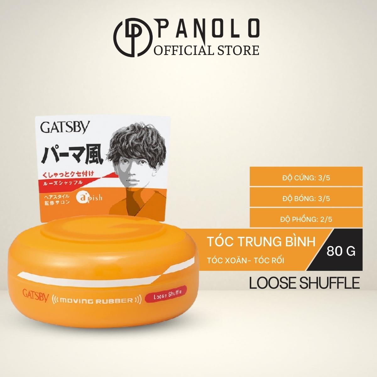 Sáp Vuốt Tóc Nam Gatsby Hair Styling Wax Moving Rubber 80g