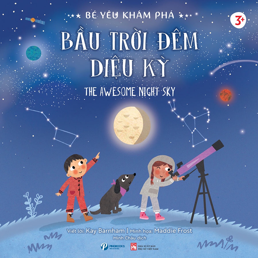 Sách - Bé yêu khám phá - Bầu trời đêm kỳ diệu