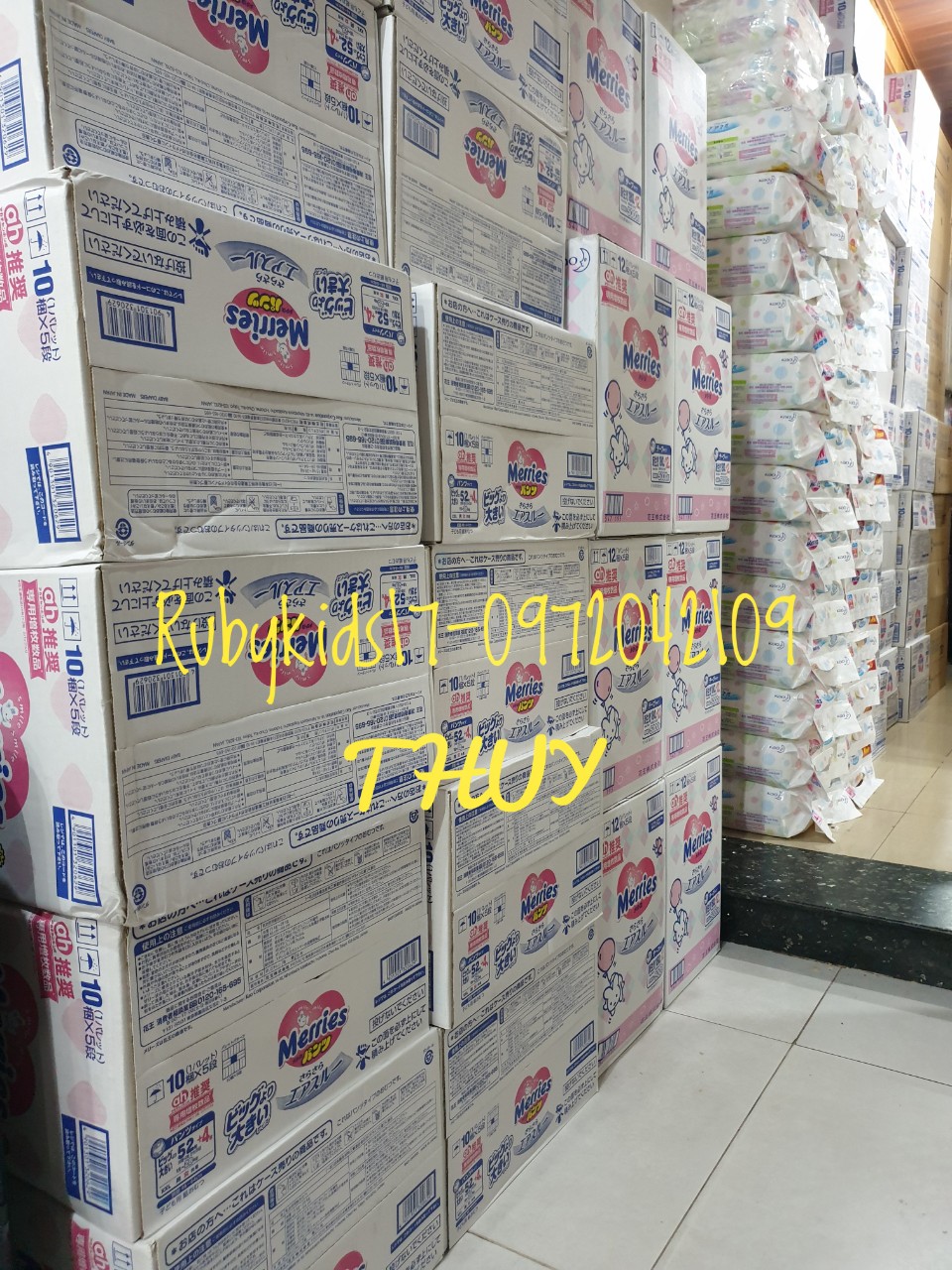 [HCM][THÊM MIẾNG] Bỉm/tã dán Merries nội địa Nhật NB90+6/S82+6/M64+4/L54+4
