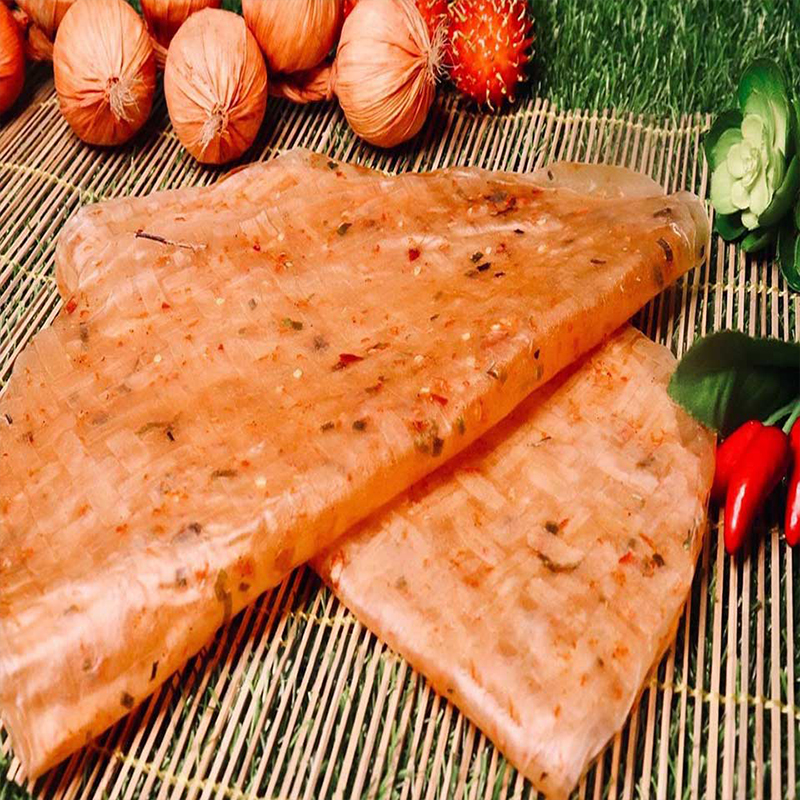 Bánh tráng dẻo tôm cay tây ninh - túi 500gr