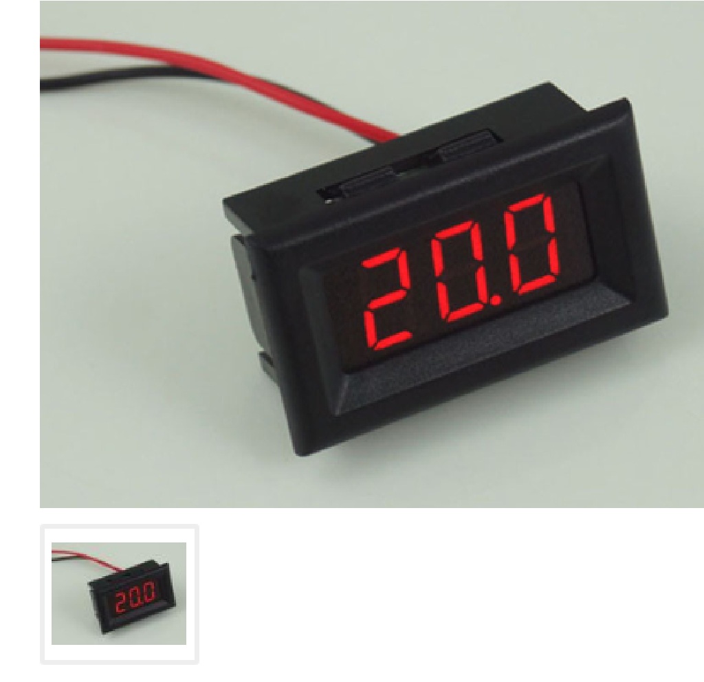 Led đo điện áp DC 5-120V