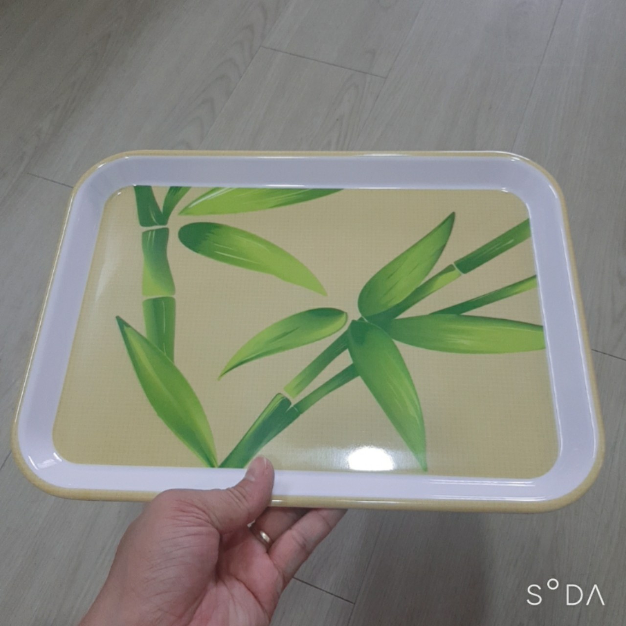 Khay Nhựa Mâm Vuông Melamine KHV2 -Cao Cấp- Sang Trọng