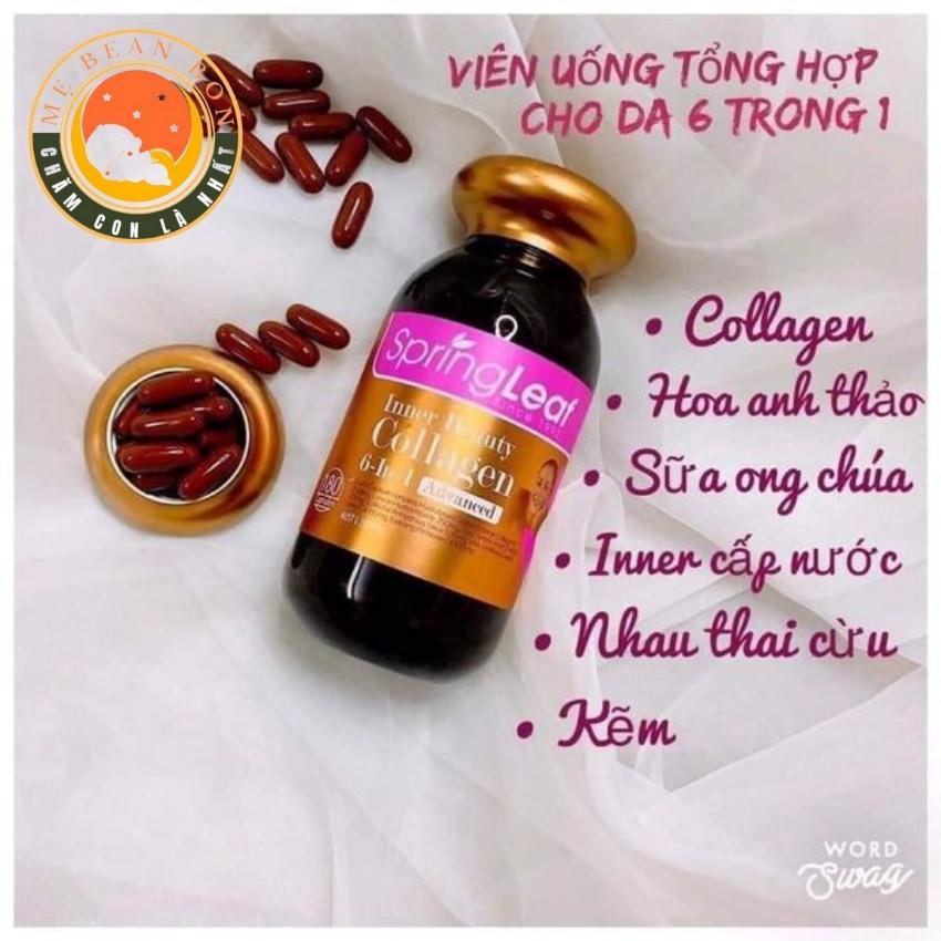 Collagen 6 in 1 Spring Leaf Inner Beauty của Úc