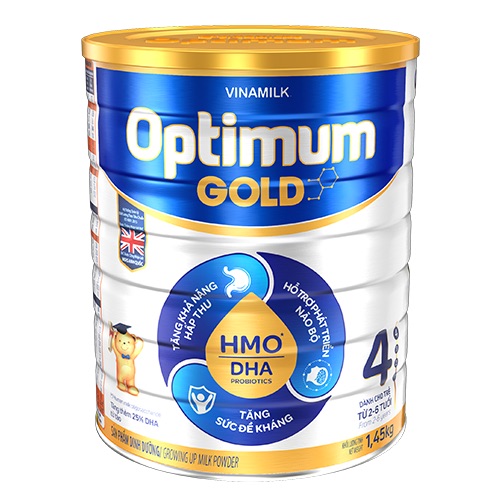 [Hoàn tiền 12%] Sữa Bột Optimum 4 HMO 1.45kg