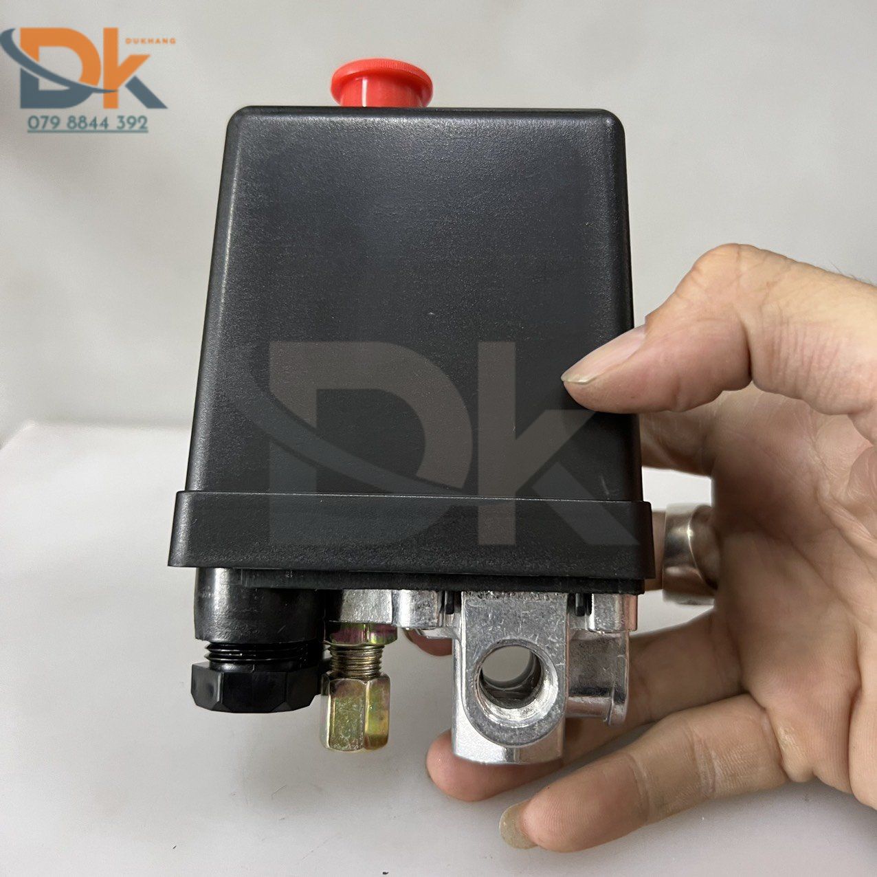 Rơ le áp lực máy bơm hơi - Công tắc áp suất đen