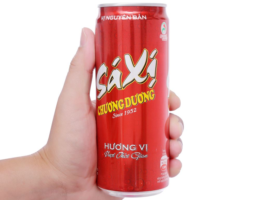 [LON LẺ] Nước ngọt Xá Xị Chương Dương 330ml