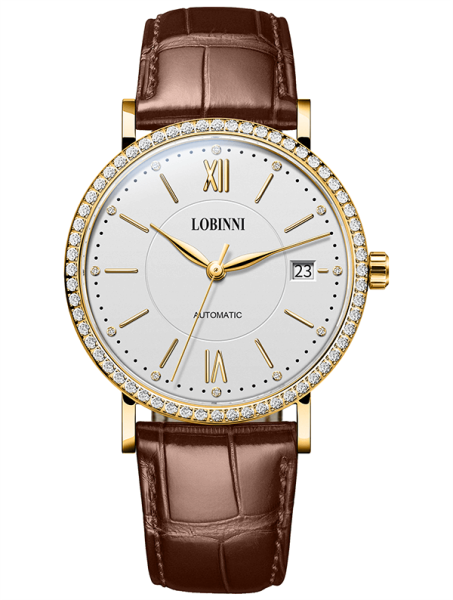 Đồng hồ nữ  LOBINNI L026-8 Chính hãng, Fullbox, Chống xước, Kính sapphire chống xước, Mới 100%