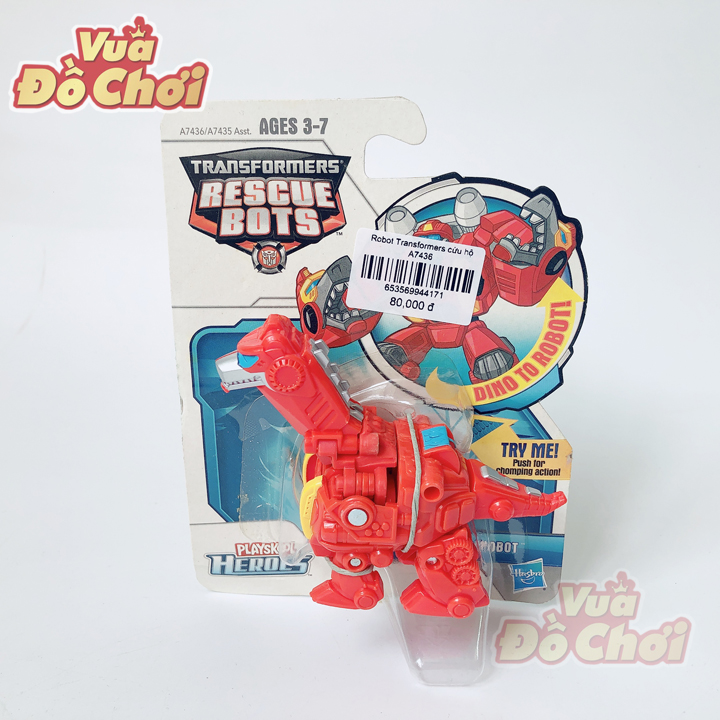 TRANSFORMERS Rescue Bots - Robot Biến Hình Khủng Long