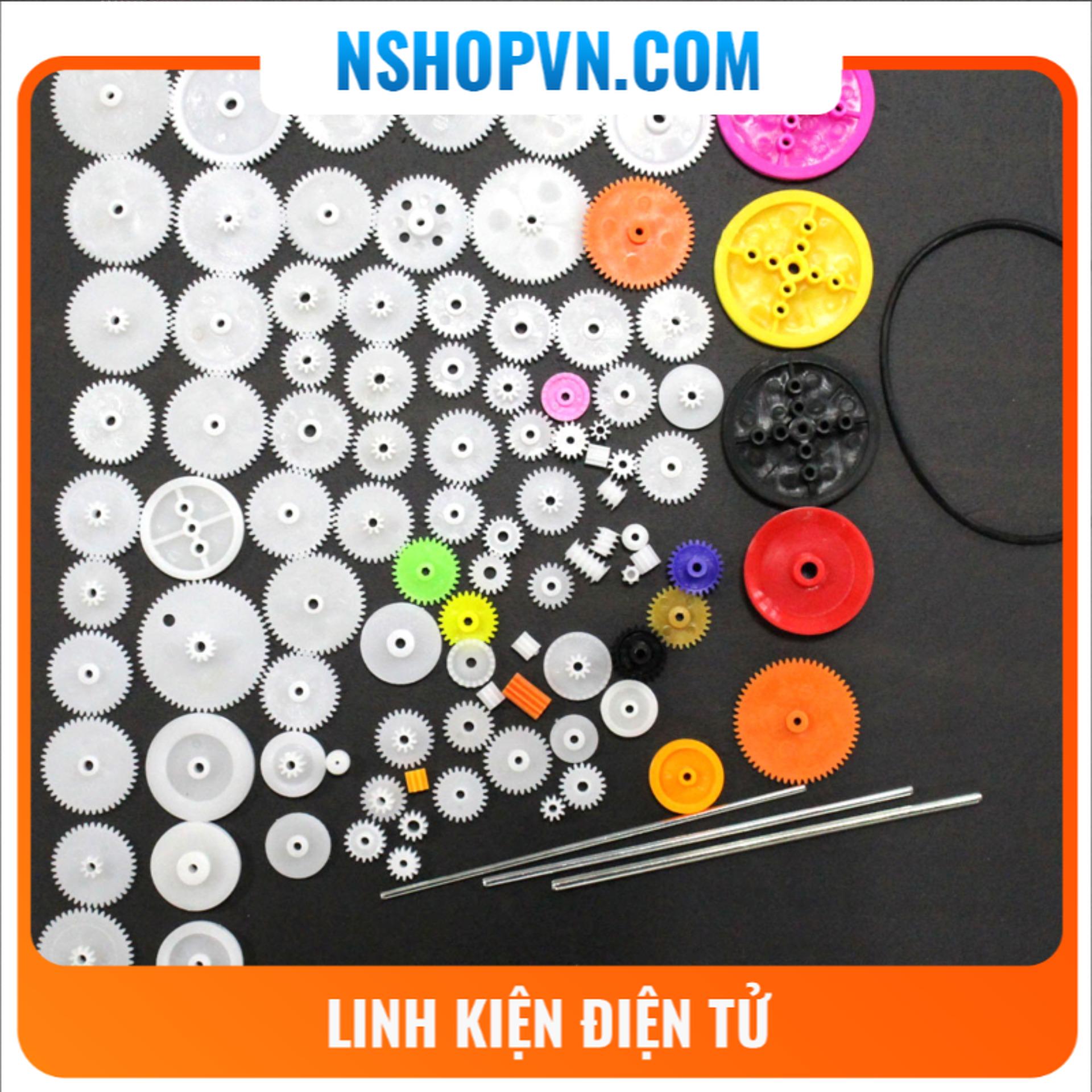 Bộ bánh răng nhựa 106 chi tiết