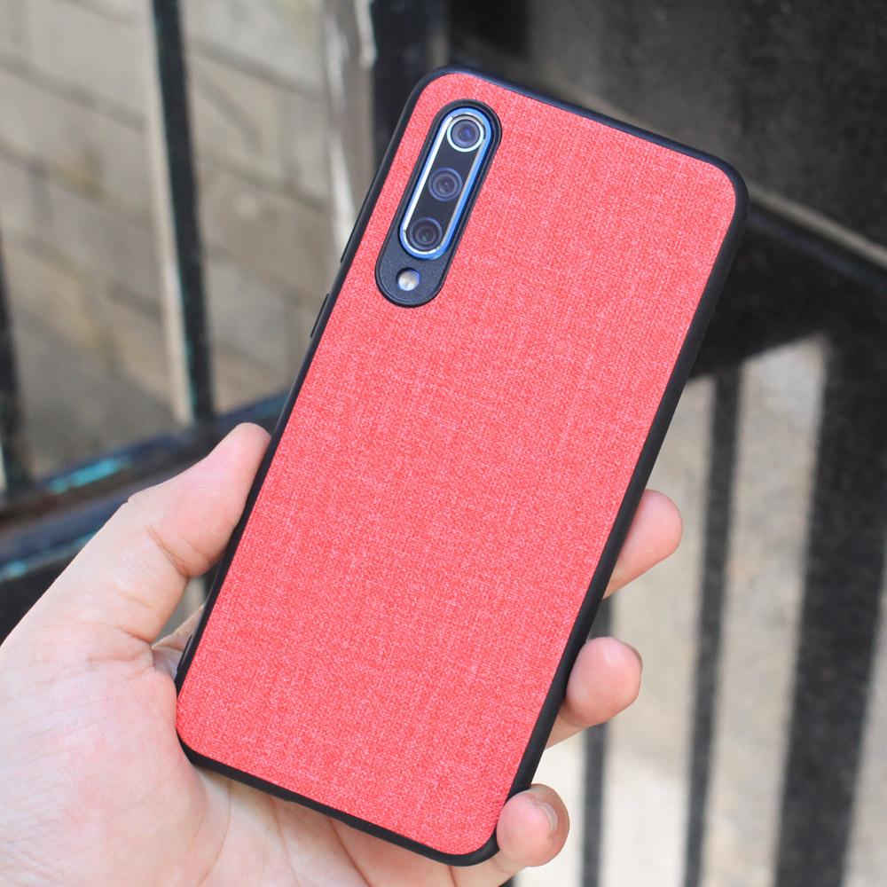 [HCM]Ốp lưng Xiaomi Mi 9 SE Vân Vải Jean