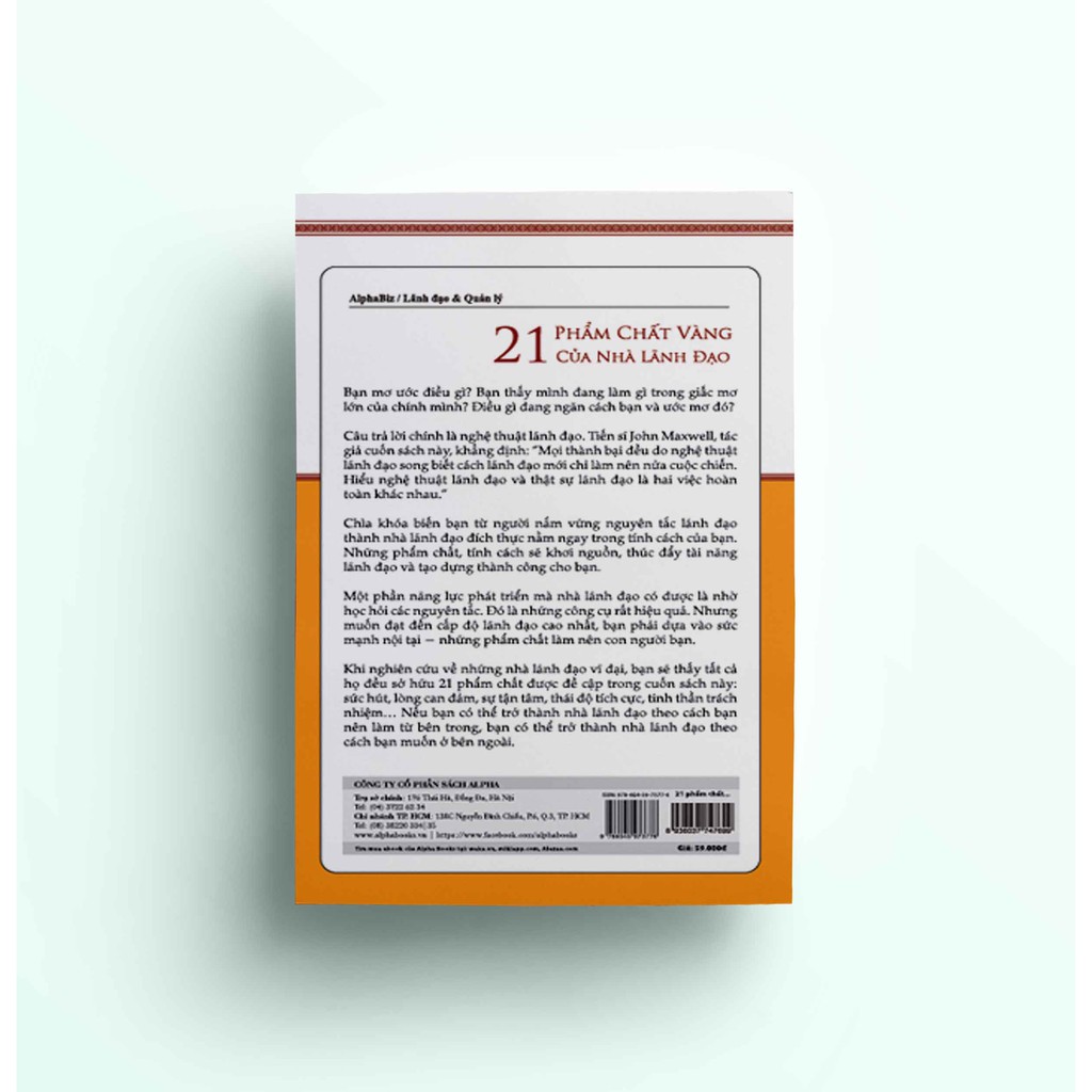 Sách - 21 phẩm chất vàng của nhà lãnh đạo [AlphaBooks]