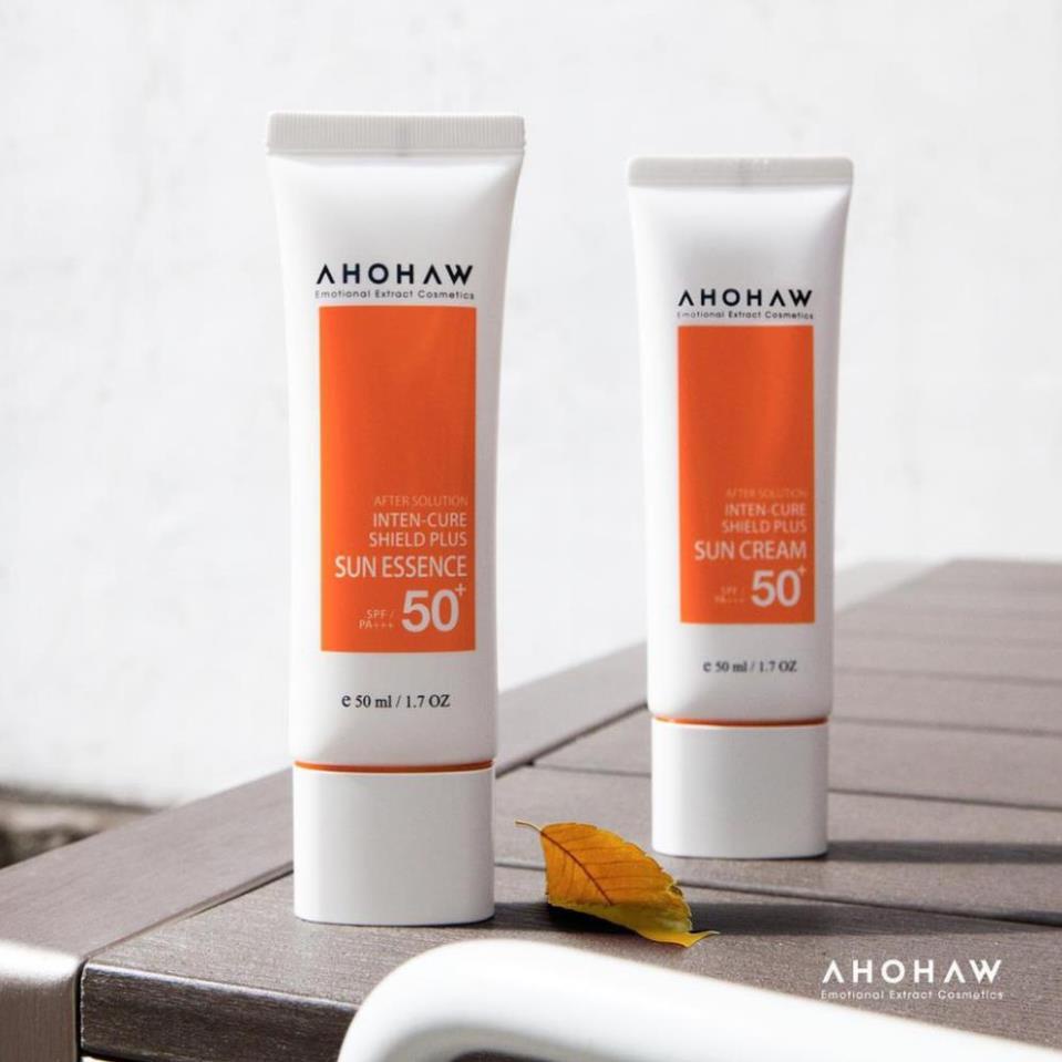 Kem chống nắng spf 50+/pa+++ sun essence 50ml ahohaw