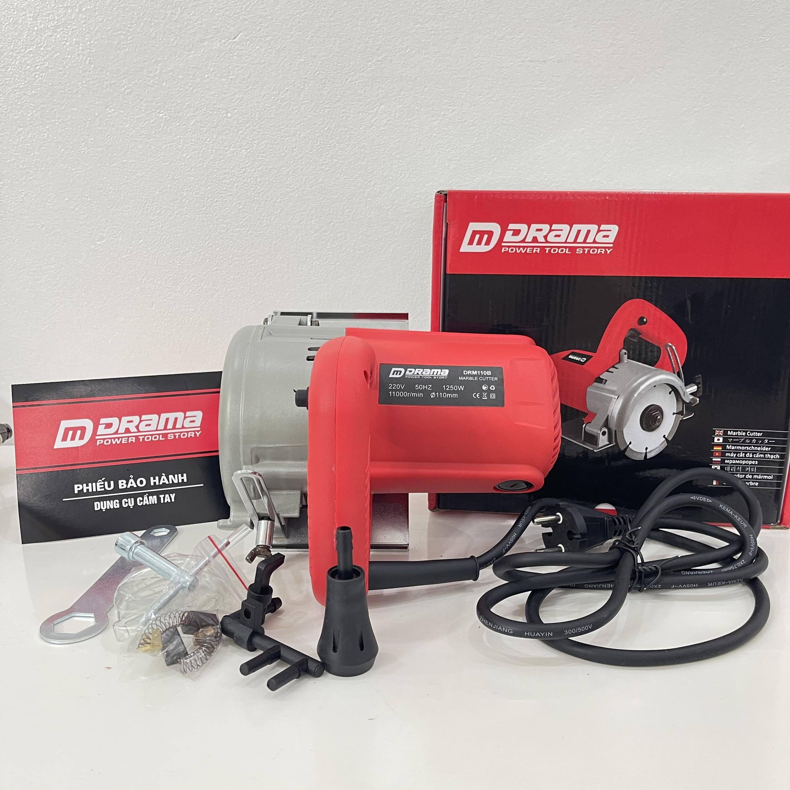 Máy cắt gạch, đá đa năng Drama 110mm
