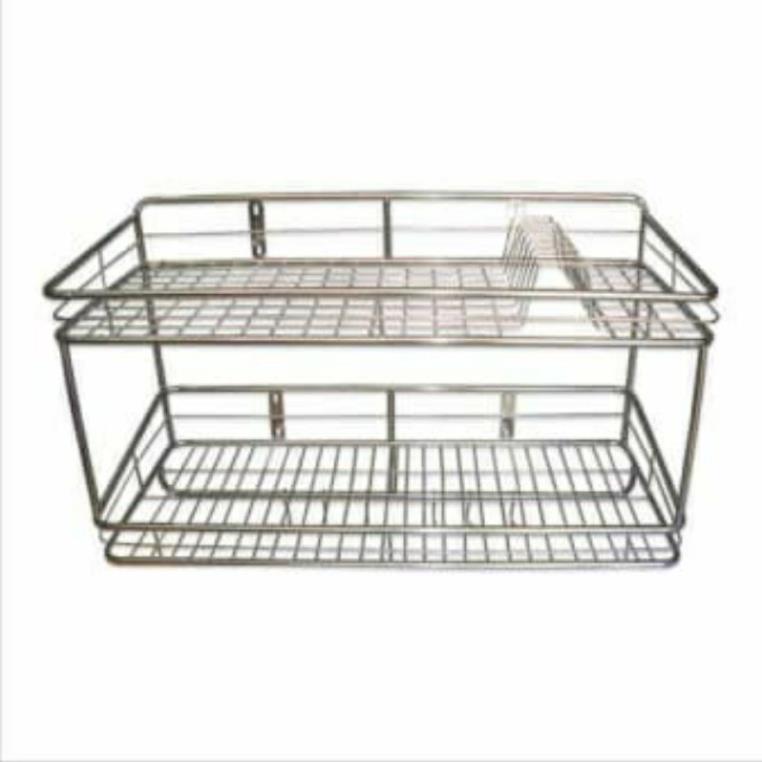 Kệ chén inox 2 tầng đủ size
