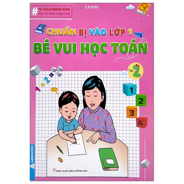 Fahasa - chuẩn bị vào lớp 1 - bé vui học toán - tập 2