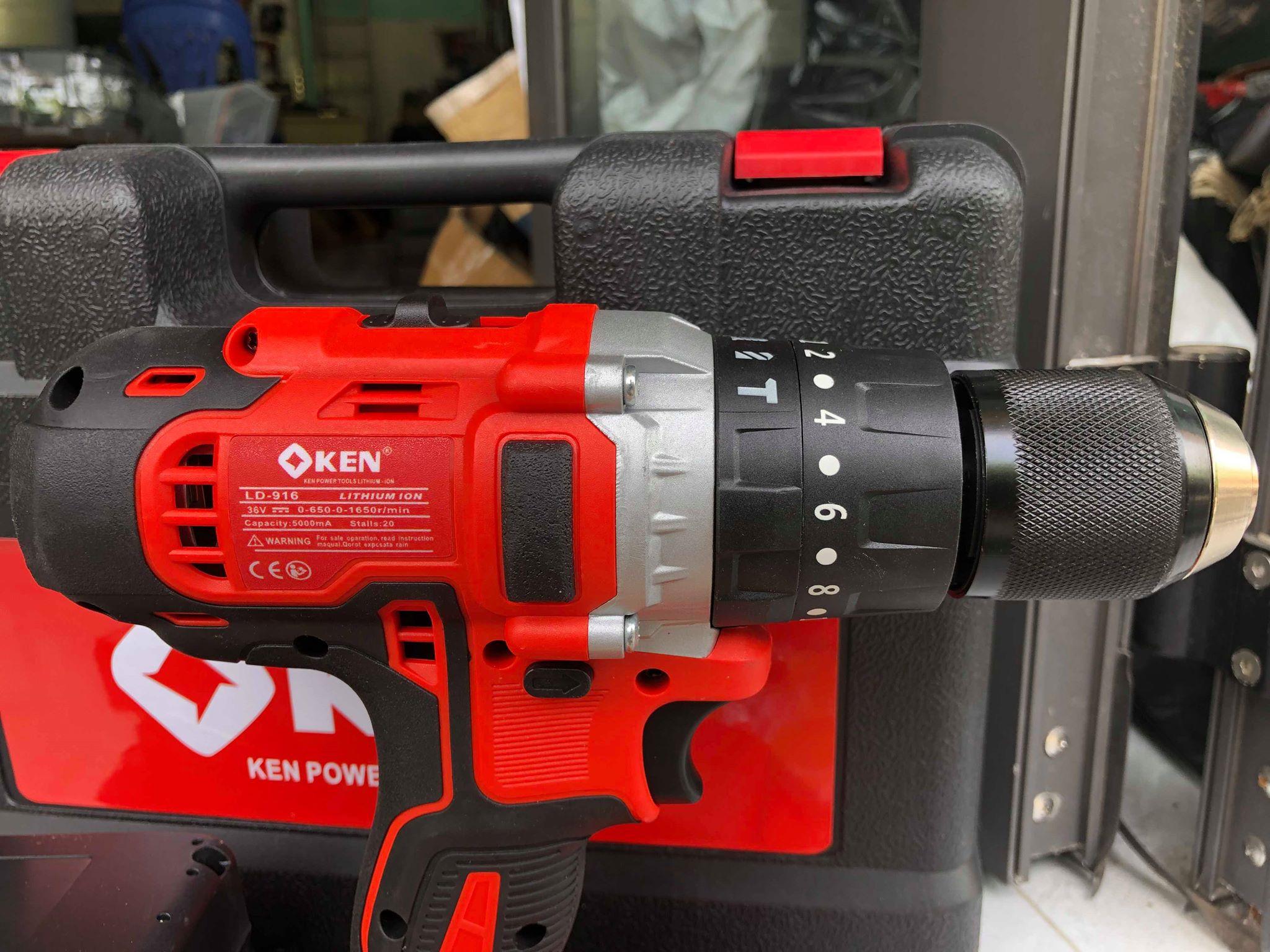 khoan pin Ken 36V có đồ