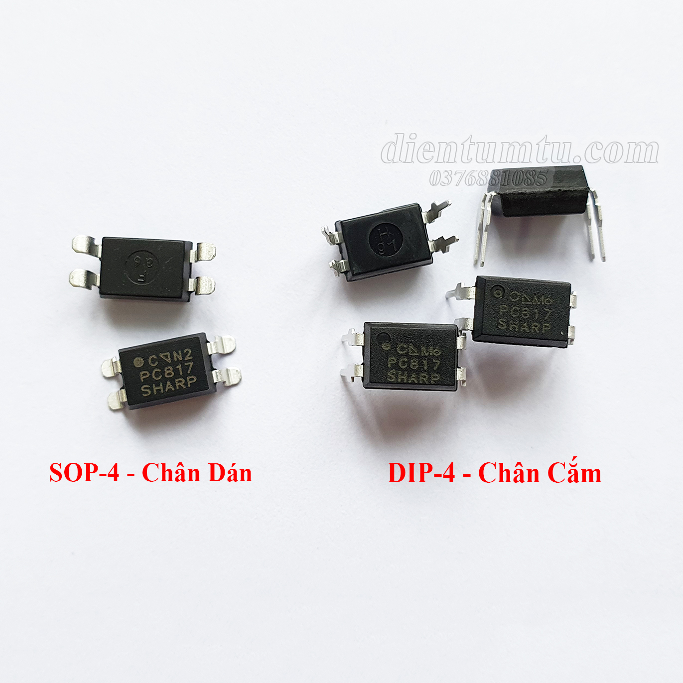 IC Opto Quang PC817 PC817C DIP-4 SOP-4