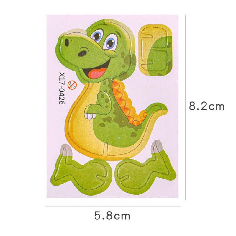 Đồ chơi lắp ráp mô hình 3D mini bằng xốp