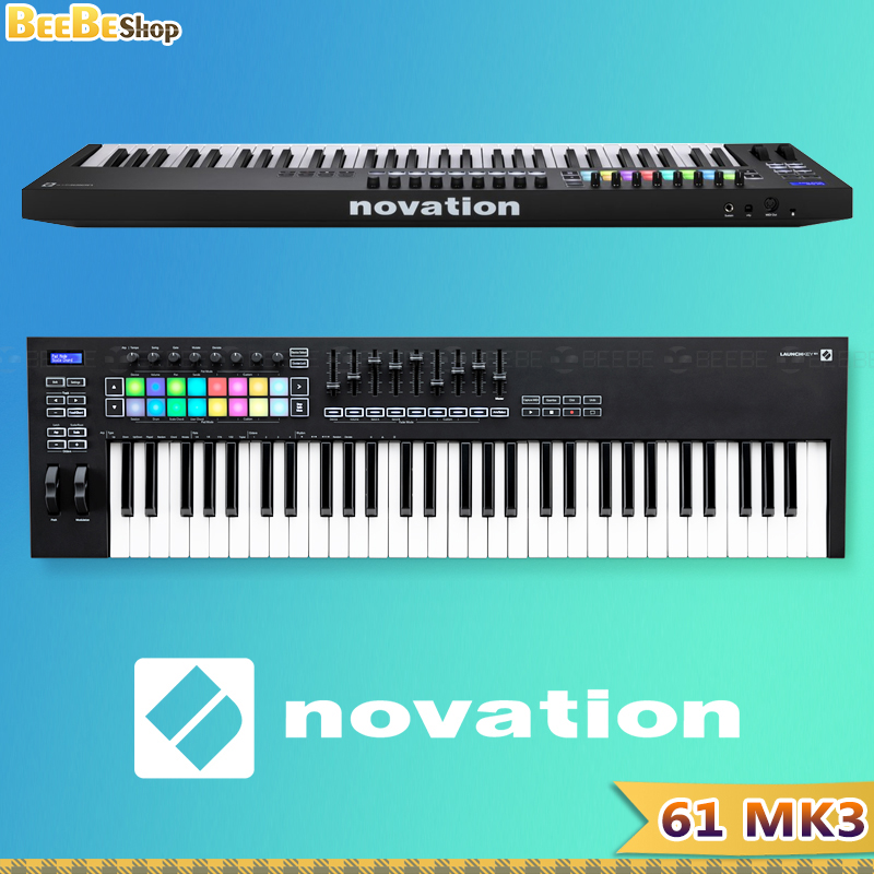 Novation - MIDI 61 Phím, Phiên Bản Mới 2020 Launchkey 61 MK3