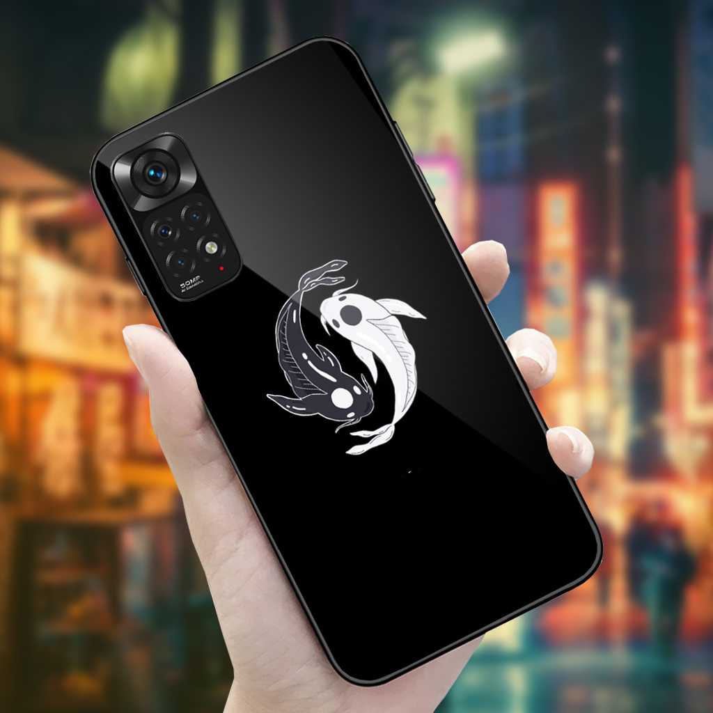 Ốp Lưng XIAOMI REDMI NOTE 11S, NOTE 11 4G, NOTE 11 5G , NOTE 11 PRO, NOTE 11 PRO 5G mặt kính bóng