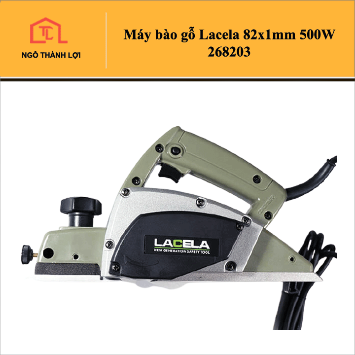 Máy bào gỗ Lacela 82x1mm 500W 268203