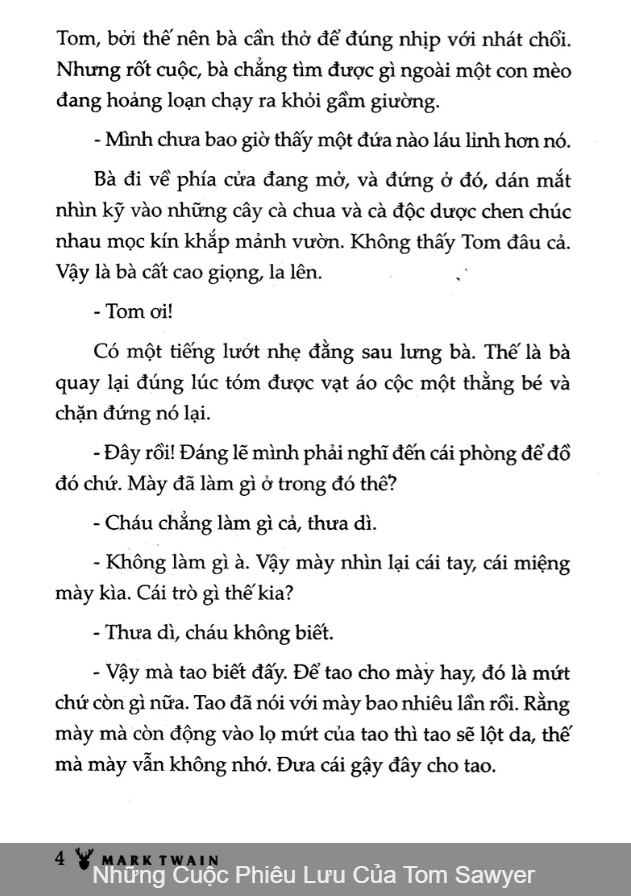 Những cuộc phưu lưu của Tom Sawyer (bìa mềm)