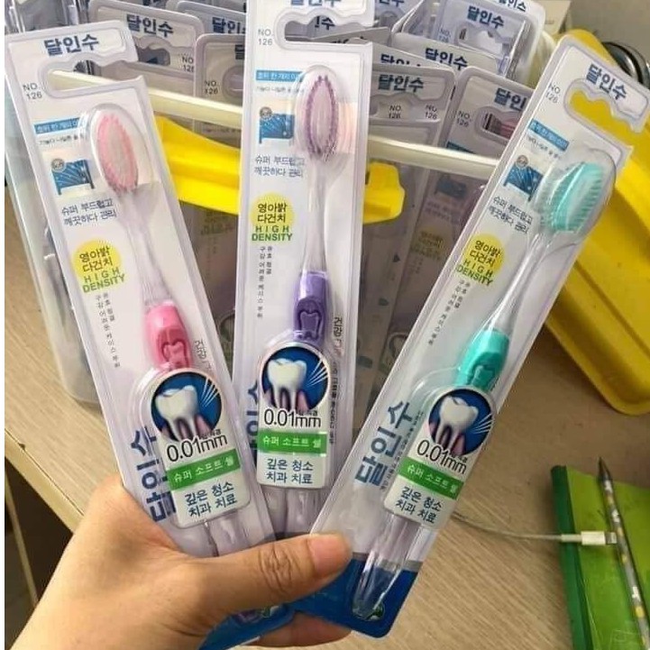 [Có sẵn] [Ảnh thật] [Chính hãng] Bàn chải PIH 126 Hàn Quốc Lông Siêu Mềm