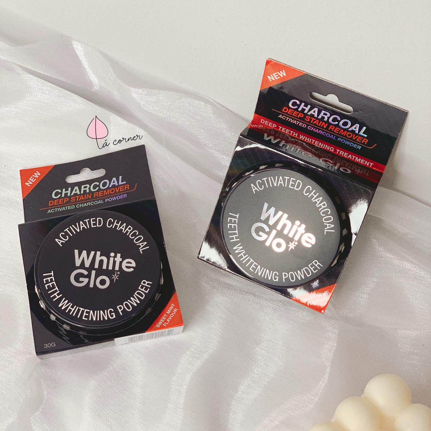 (BD) Bột than hoạt tính trắng răng - White Glo 30g