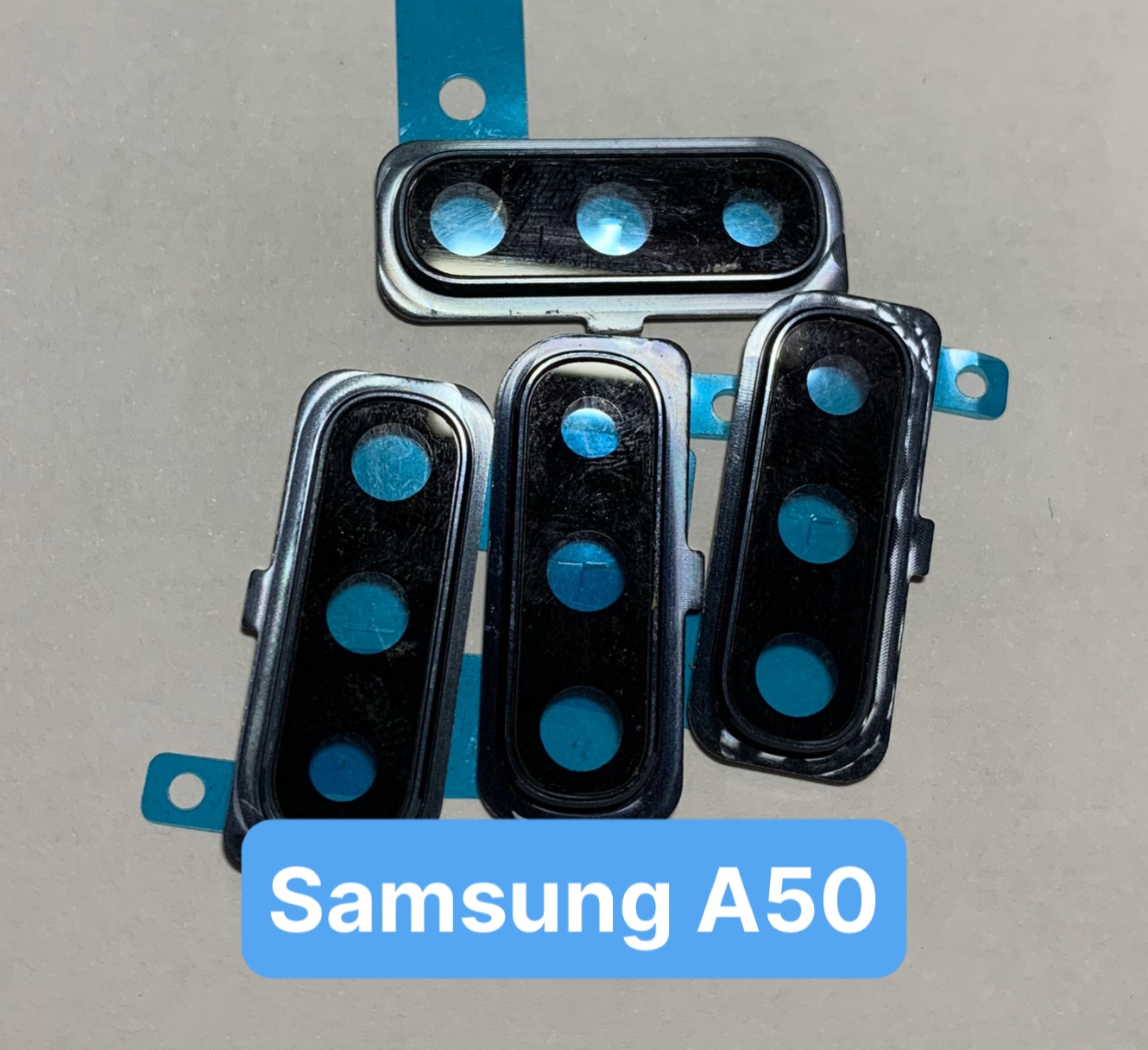 Cụm kính camera liền vành / viền Samsung A50