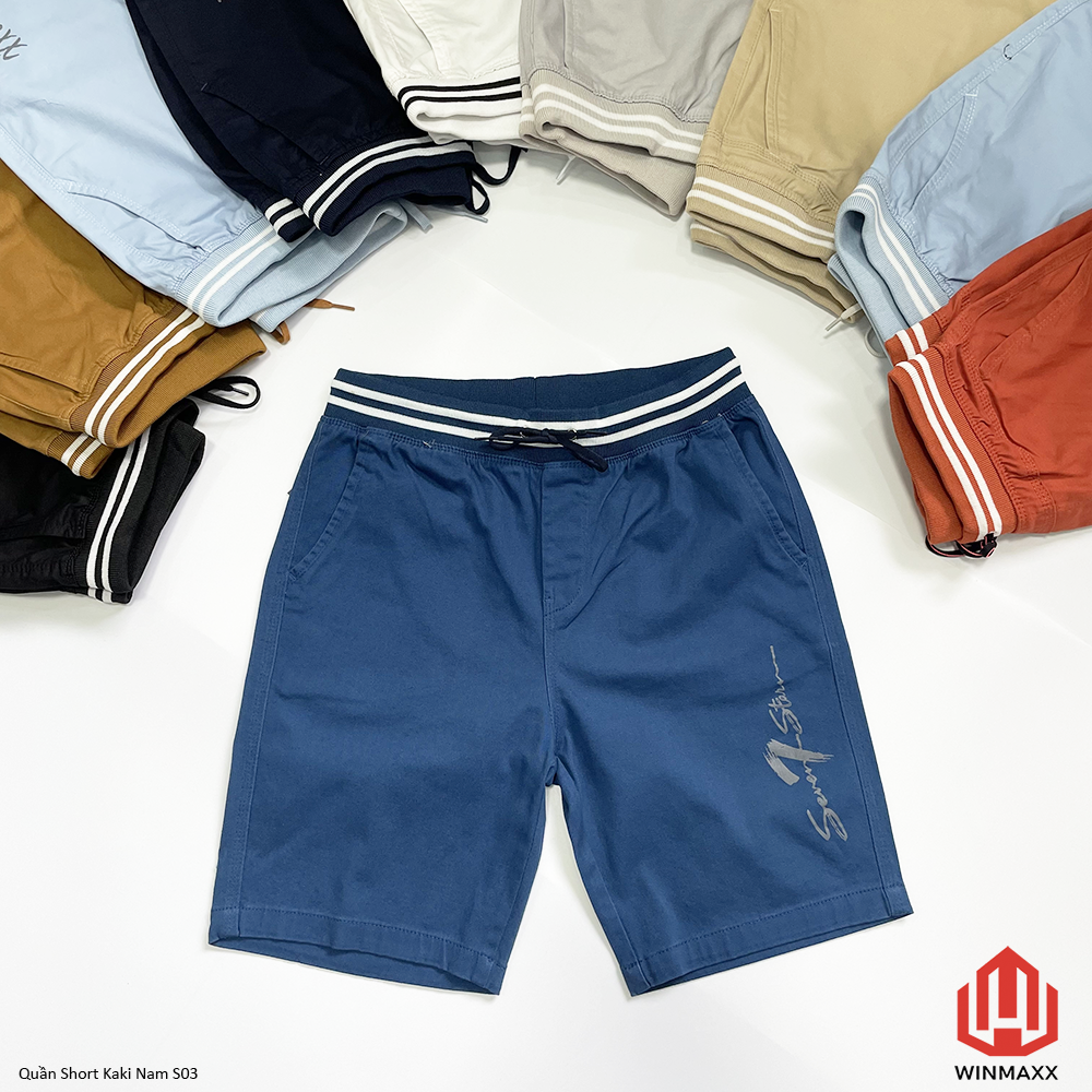 Quần Short Kaki Nam Lưng Bo S03 - Winmaxx