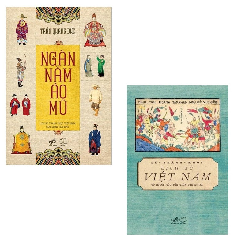 Sách Nhã Nam - Combo Lịch Sử Việt Nam Từ Nguồn Gốc Đến Giữa Thế Kỉ XX + Ngàn Năm Áo Mũ (2 Cuốn)