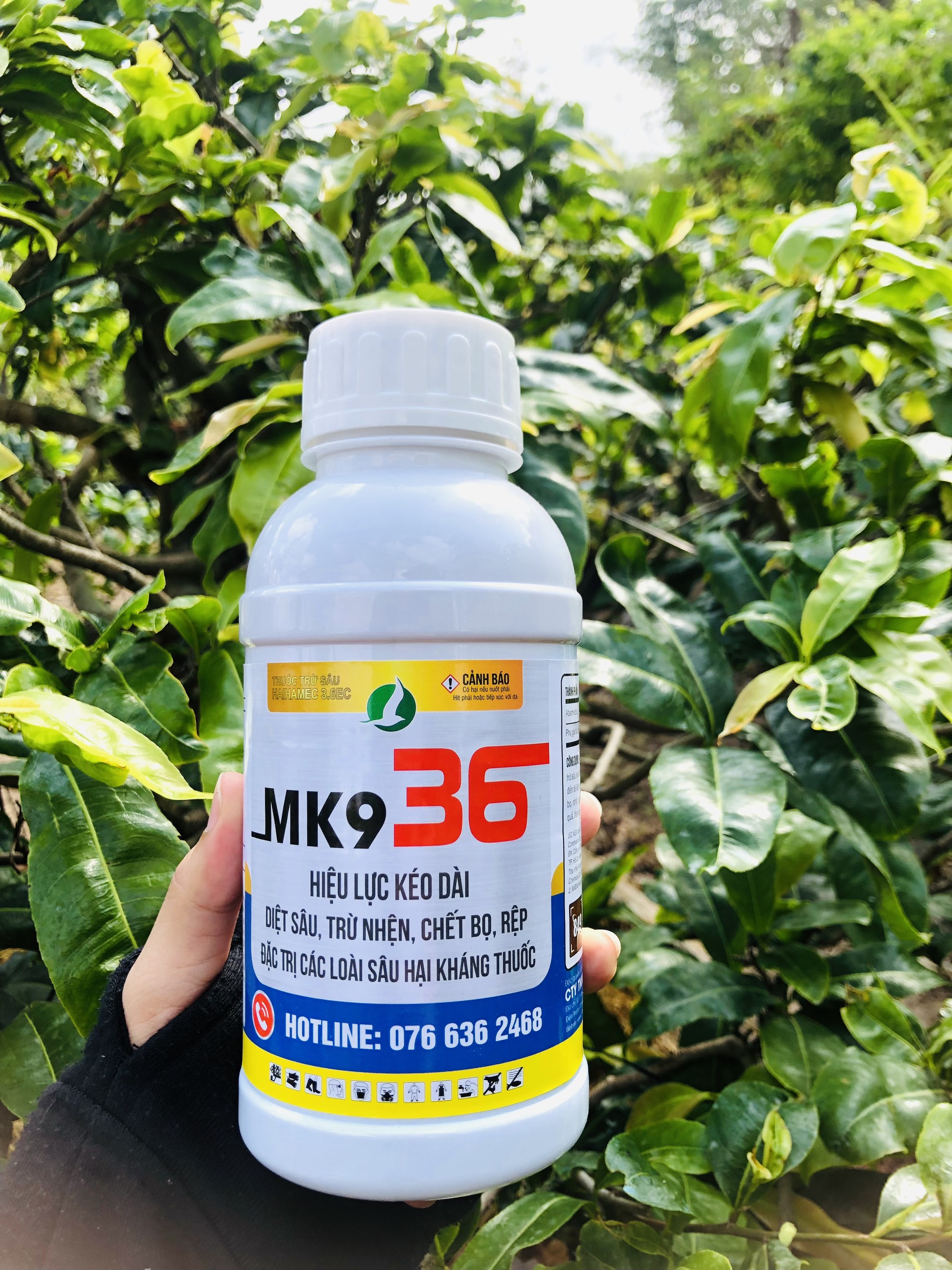 Thuốc trừ sâu MK9 36 - Hoạt chất abamectin 3.6 EC - 450ML