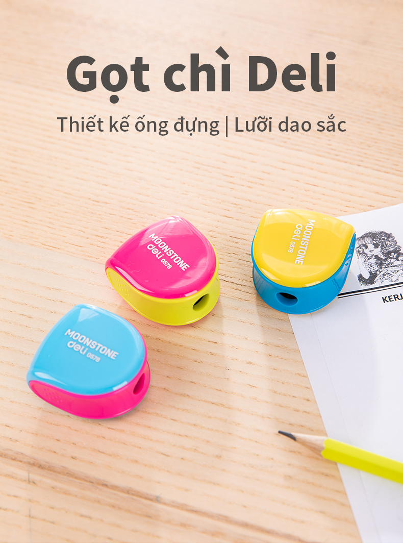 Gọt bút chì, Chuốt viết chì DELI E0554
