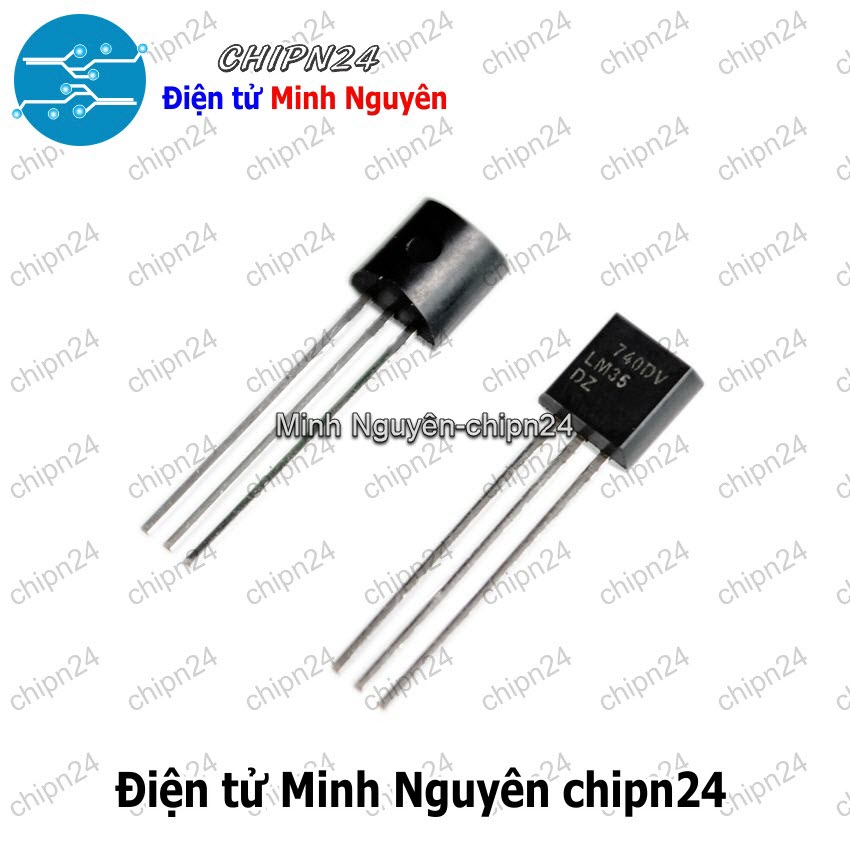 [1 con] (DIP) IC LM35 TO-92 (IC Cảm Biến Nhiệt Độ) (IC Cảm Biến Nhiệt Độ) - HH000125