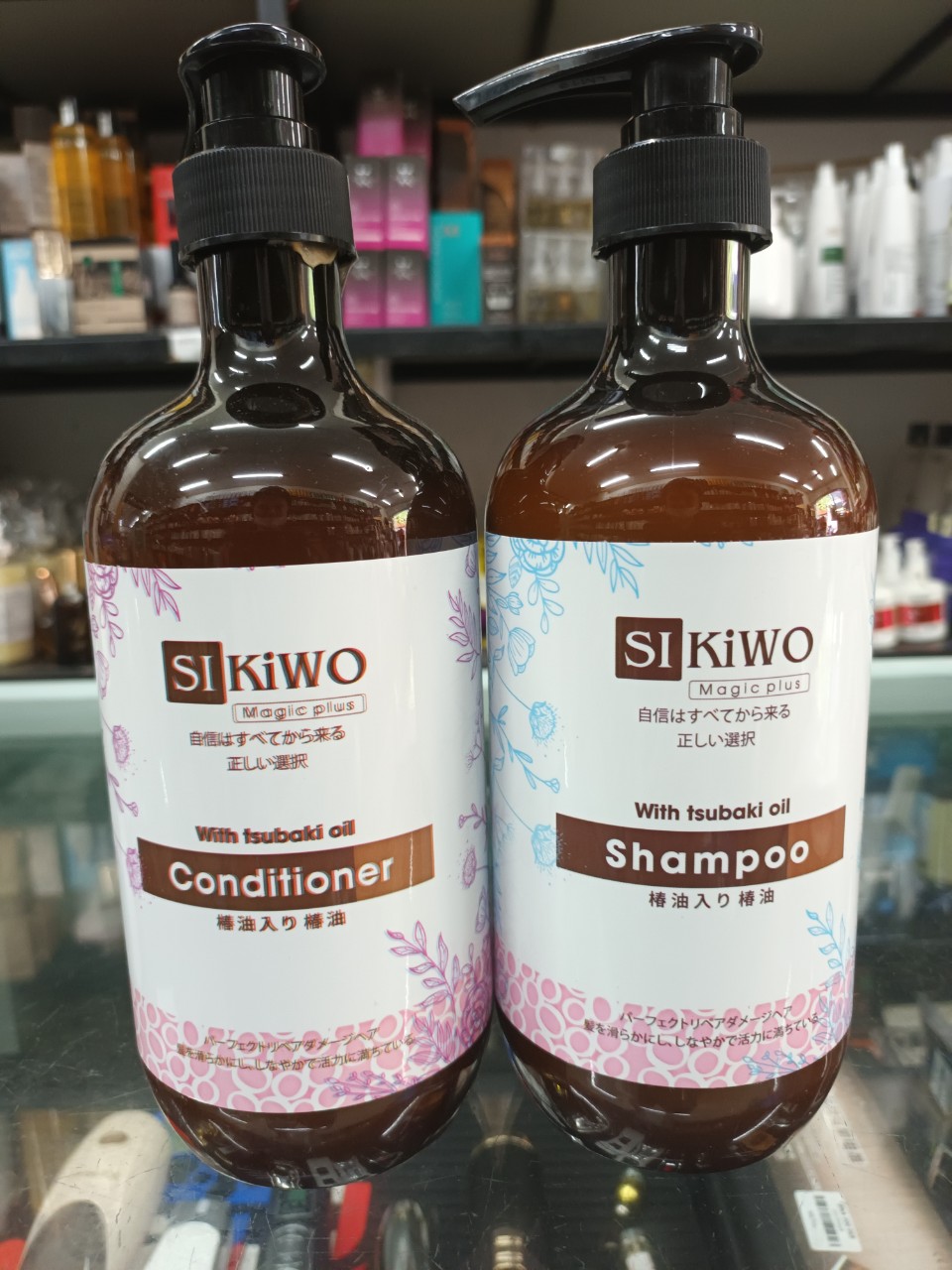 Cặp dầu gội xả mềm mượt chống rụng kích thích mọc tóc sikiwo 800ml x2