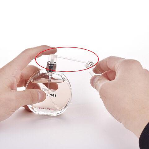 Vòi chiết nước hoa trực tiếp - chiết được hầu hết tất cả các loại chai