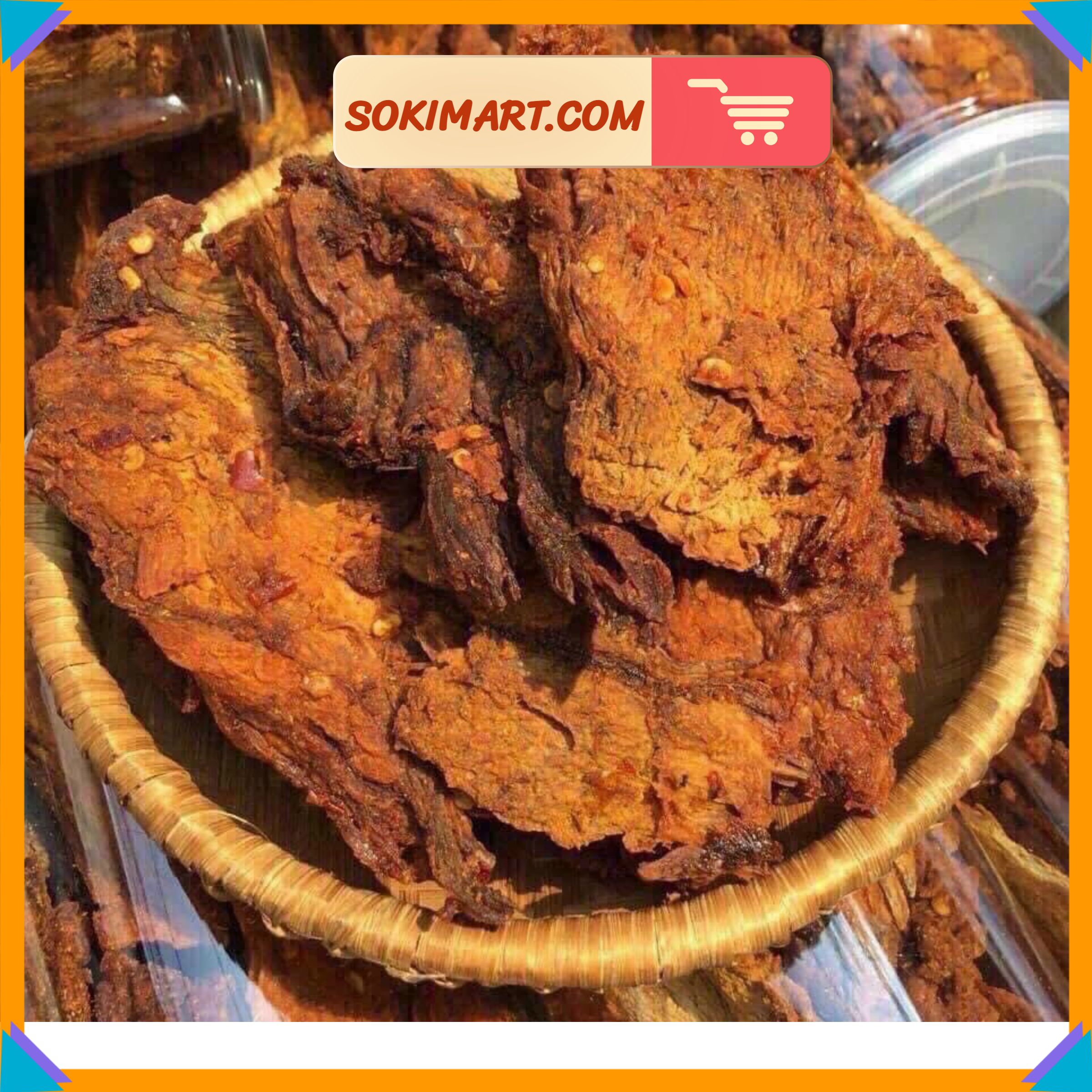 Khô bò giòn Hồng Ngự - 200g