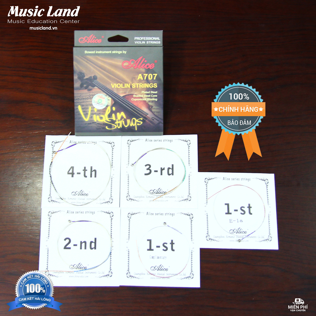 Dây Đàn Violin Alice A707 – Cao Cấp