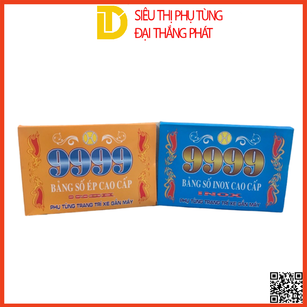 Khung | Bảng biển số xe máy INOX chống nước đa năng, kèm mica, ốc vít đầy đủ